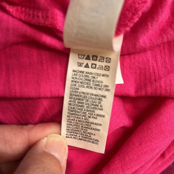 LUCKY BRAND long sleeve tee, hot pink, size S - Picture 7 of 7